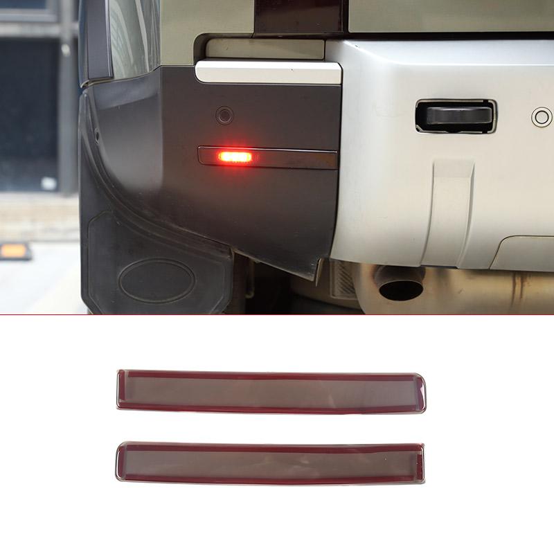 

Для Land Rover Defender 110 20-24 черный автомобильный задний фонарь крышка стоп-сигнала широкий индикатор защитный чехол декоративные аксессуары Style B