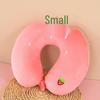 Customizable Cartoon Embroidery U-Shaped Memory Foam Neck Pillow for Travel & Home