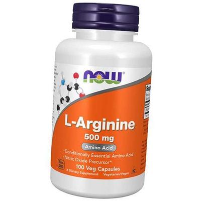 Arginine for Vessels, Arginine 500, 100 Vegcaps (27128007)