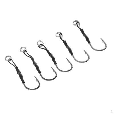 5pcs Hook Fishing Hooks Live Baits Fishhooks
