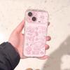 Slim Waist Cat Ear Phone Case for Apple 13-17 Pro/Pro Max & 11/12 Soft Cover