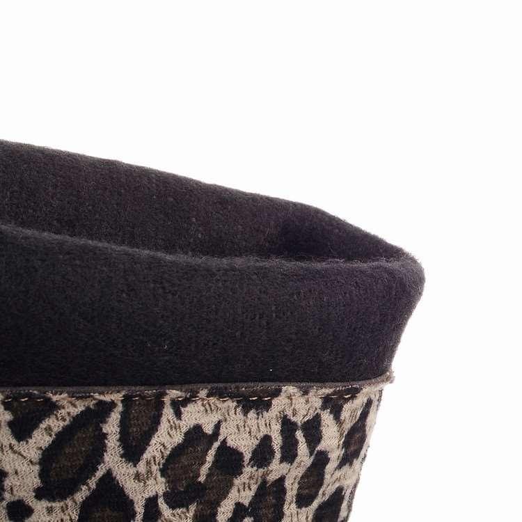 Women's high-heeled medium boots autumn and winter new waterproof table fine heel solid color two-wear boots large-size women's boots