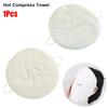 1Pcs 3 Holes Hot Compress Towel Absorbent Reusable Facial Steam Towel Soft Gentle Skin Care Mask for Hot and Cold Skin Care