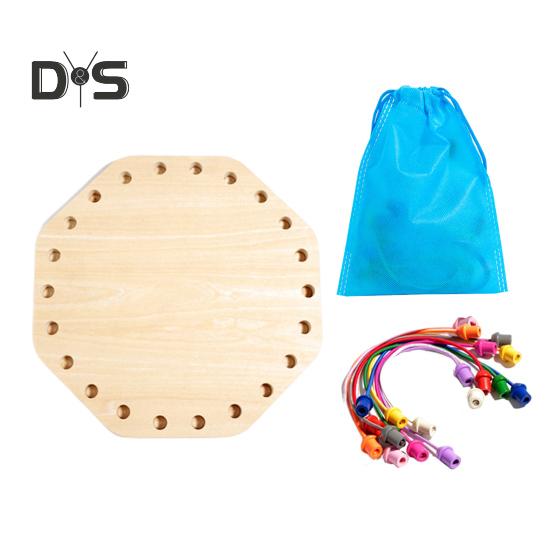 1 Set Kids Rope Untangling Game Twisted Rope Knots Challenge Board Game Logic Thinking Interactive Educational Elastic Rope Unhitching Toy