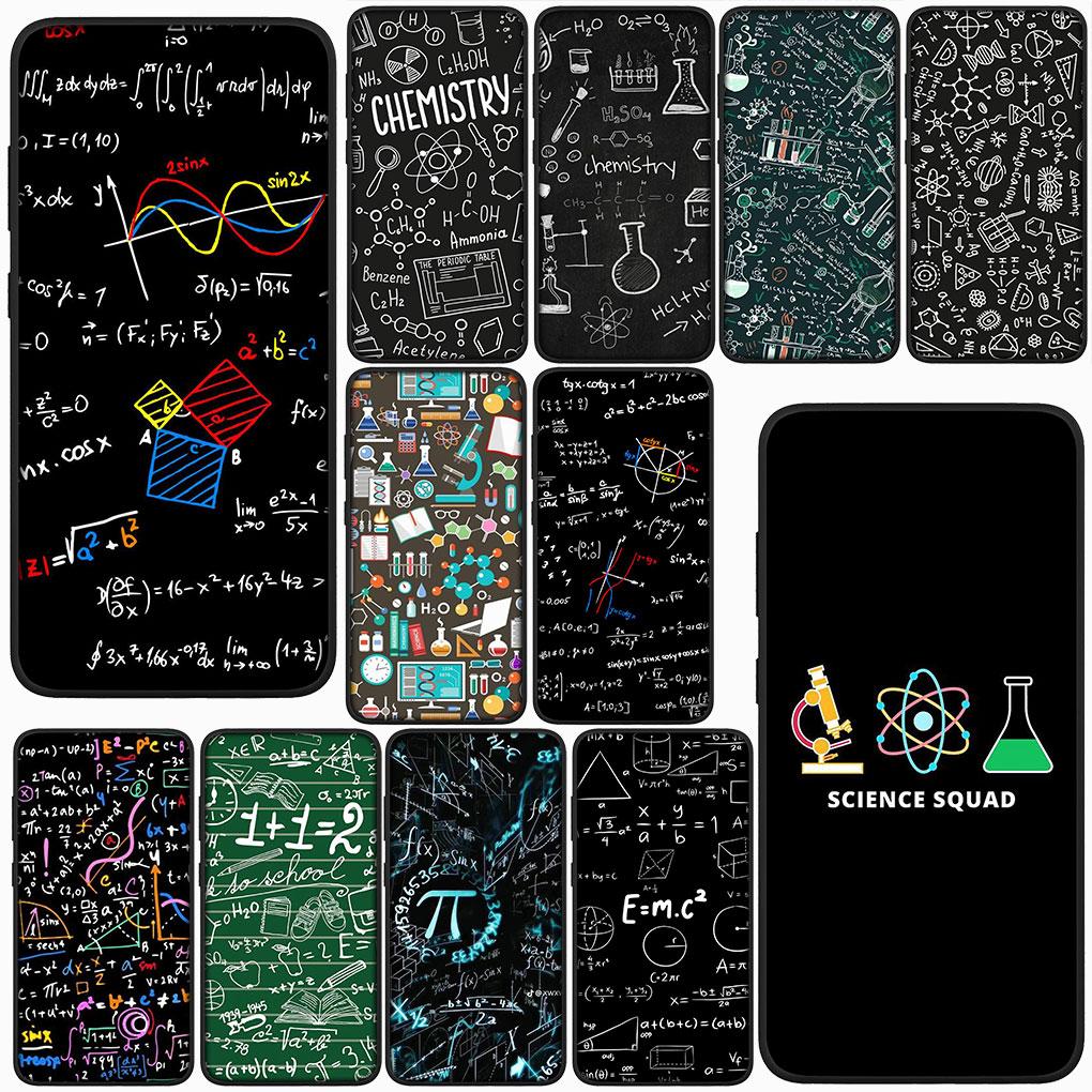 Cover for Apple iPhone 16 15 14 11 Pro Max 6 7 8 Plus + SE2 SE3 SE 2022 2020 8+ Phone Case Chemistry Science Chemical Maths