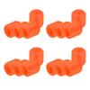 Glow-in-The-Dark Tire Valve Caps Set Universal Waterproof Lights Stem Covers Wear-Resistant Vehicle Tire Valve Caps