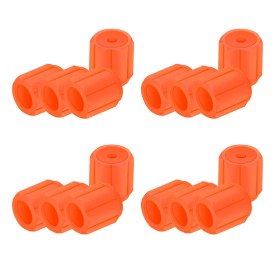 Glow-in-The-Dark Tire Valve Caps Set Universal Waterproof Lights Stem Covers Wear-Resistant Vehicle Tire Valve Caps