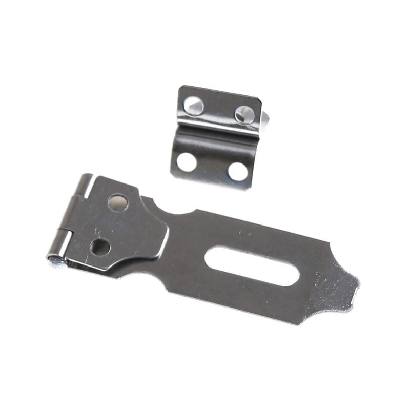 5pcs Stainless Steel Home Drawer Door Safety Padlock Latch Hasp Staple Parts 5pcs Stainless Steel Home Drawer Door Safety Padlock Latch Hasp Staple Parts