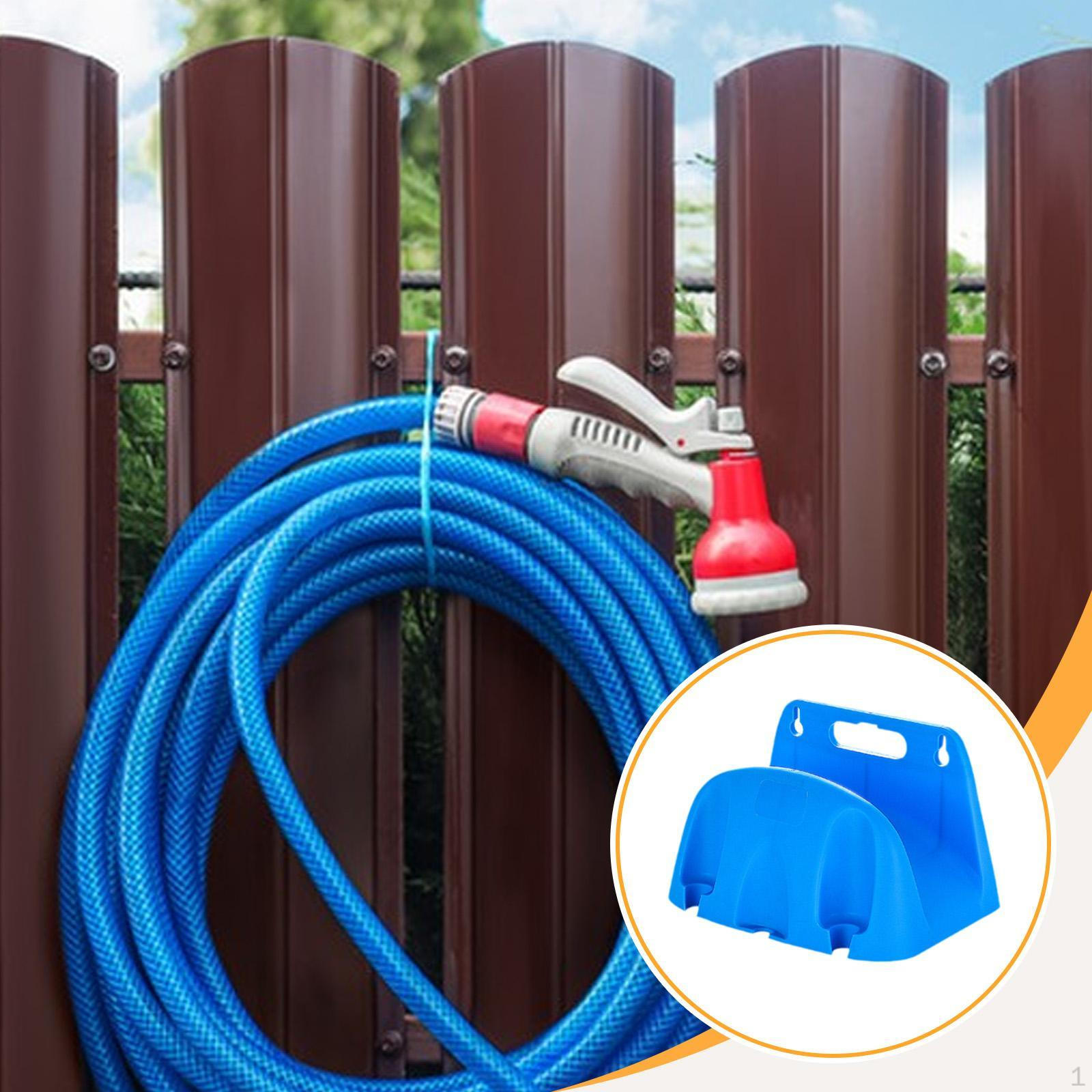 

Держатель для садового шланга, вешалка, практичный садовый кронштейн, стойка для хранения для синий