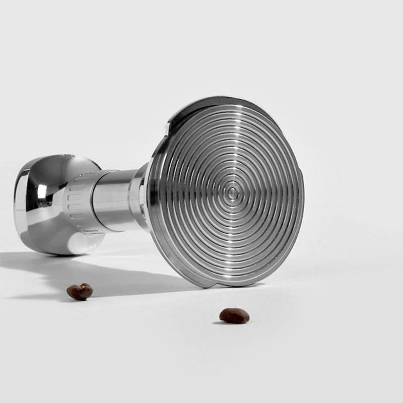 Adjustable Constant Pressure Coffee Tamper Stainless Steel Spring Load Espresso Tool Ergonomic Handle For Baristas Use