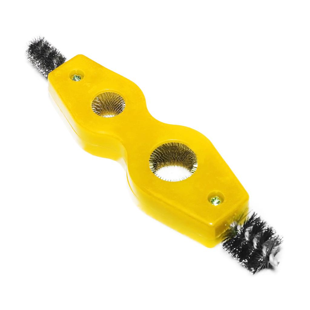 Multifunctional Car Battery Terminal Brush Double Head Rust Cleaning Tool Brush Portable Universal Car Clean Accessories