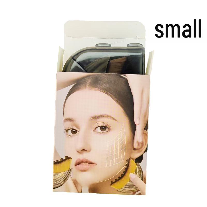 Lymfatická konturovací masážní kartáč: Multifunkční kosmetický a make-up nástroj, navržený studenty