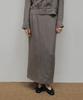 Beullaengkeulumumeon Wrinkle H Skirt_Mauve