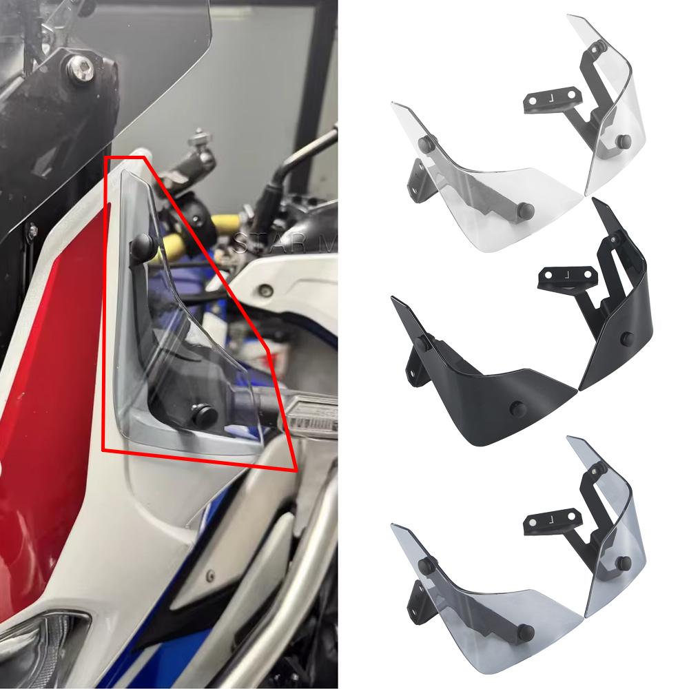 Side Windshield For Honda CRF1100L 2020 2021 2022 2023 Wind Deflector Africa Twin Adventure Sports CRF 1100L ADV Windscreens