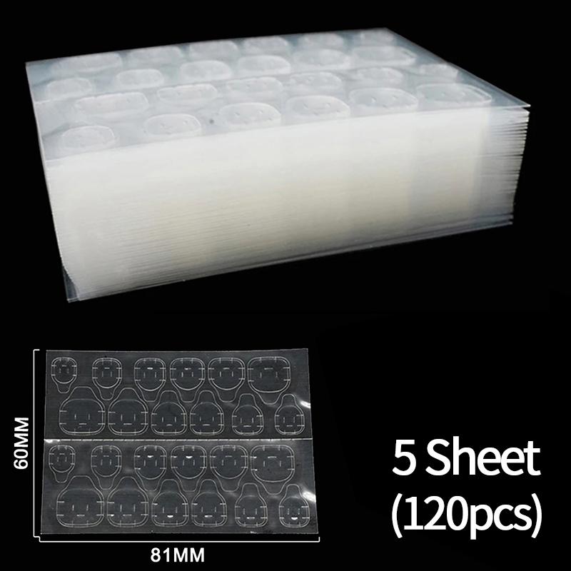 

Двусторонняя гелевая клейкая лента для ногтей, прозрачная, для накладных ногтей, клейкие наклейки, DIY, многоразовые, аксессуары для маникюра