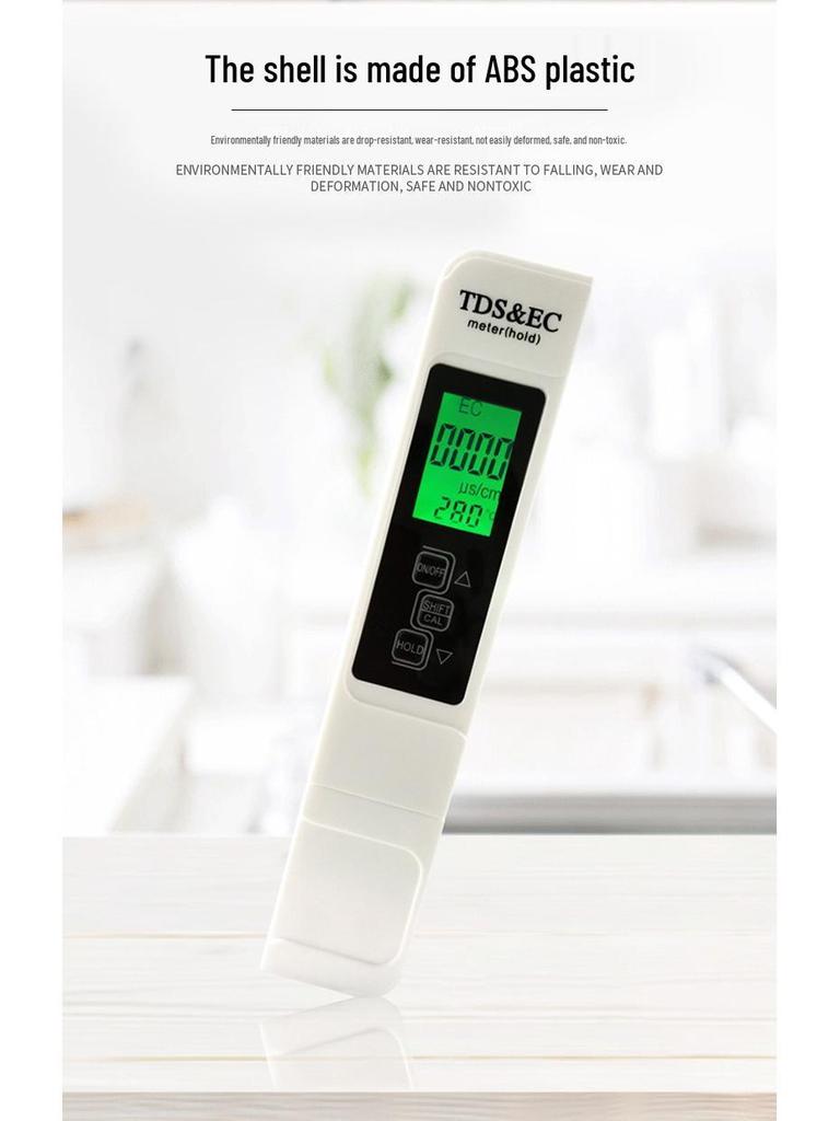 High-Precision Water Quality Detection Pen for Household Tap and Pure Water Testing