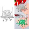 Seesaw Frog Metal Cutting Dies Scrapbooking Stencil Die Cuts Card Embossing DIY Photo Album Template Mold Decoration