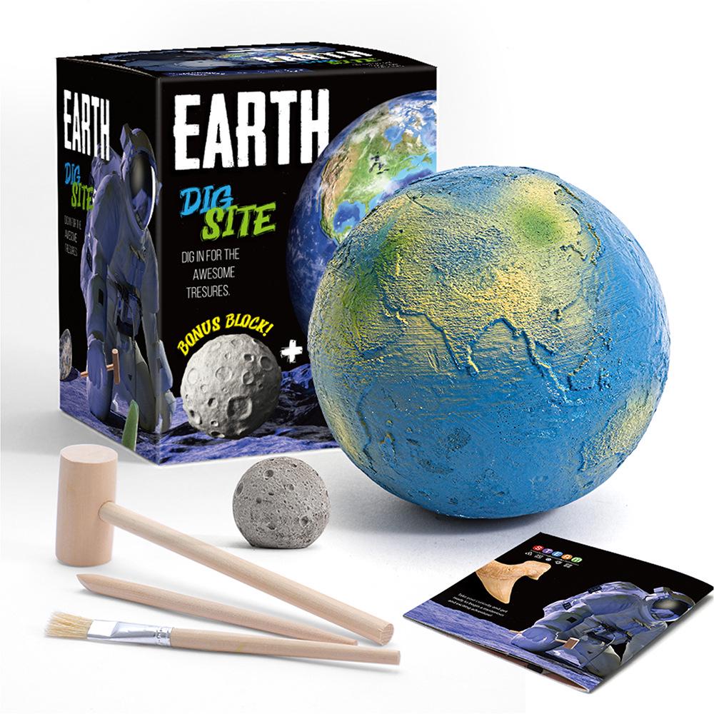 Educational Solar System & Archaeology Toy Set for Kids