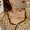 Latest Hot Brand Vintage Women's Necklace Luxury Jewelry For Women Designer Pendant Long Short Chain Necklaces Pearls Choker