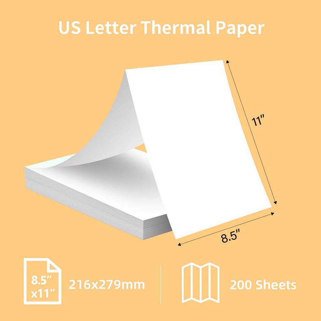 A4 Thermal Printer Label Adhesive Test Paper