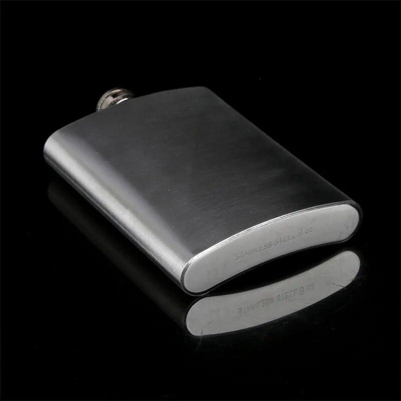 Portable Stainless Steel Liquor Flask for Wine Alcohol Whiskey 1-10oz