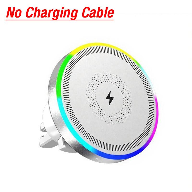 

Вращение на 360° Автомобильный держатель для телефона с магнитным беспроводным зарядным устройством для вентиляционного отверстия для iPhone 16 15 14 13 12 Pro Max Станция быстрой зарядки