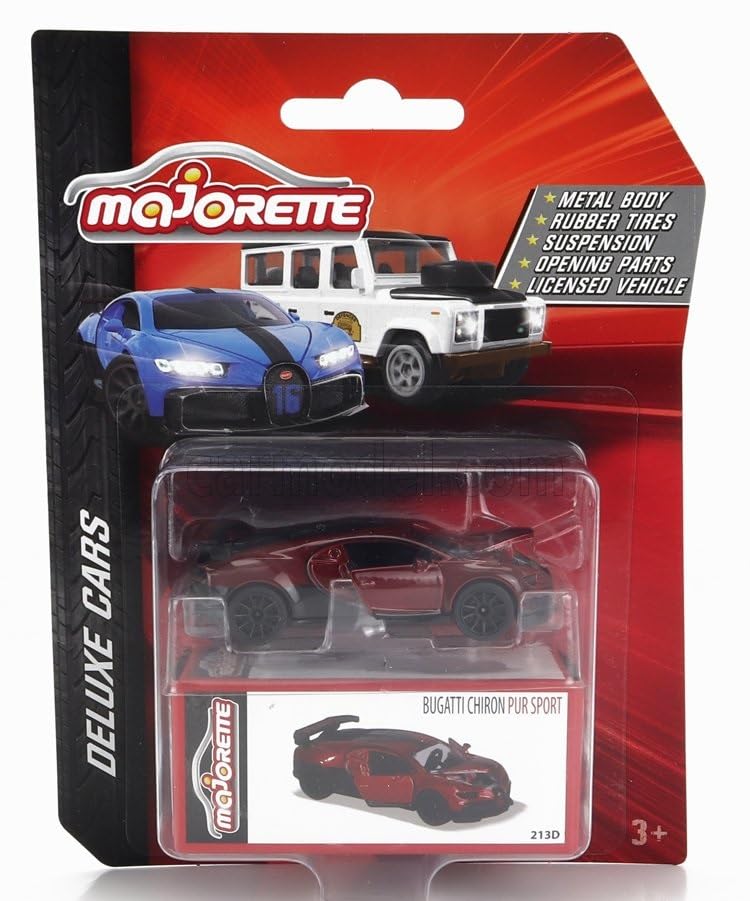 

MAJORETTE Bugatti Масштаб Chiron Pur Sport 2018 1/64 (красный) [Использовал]