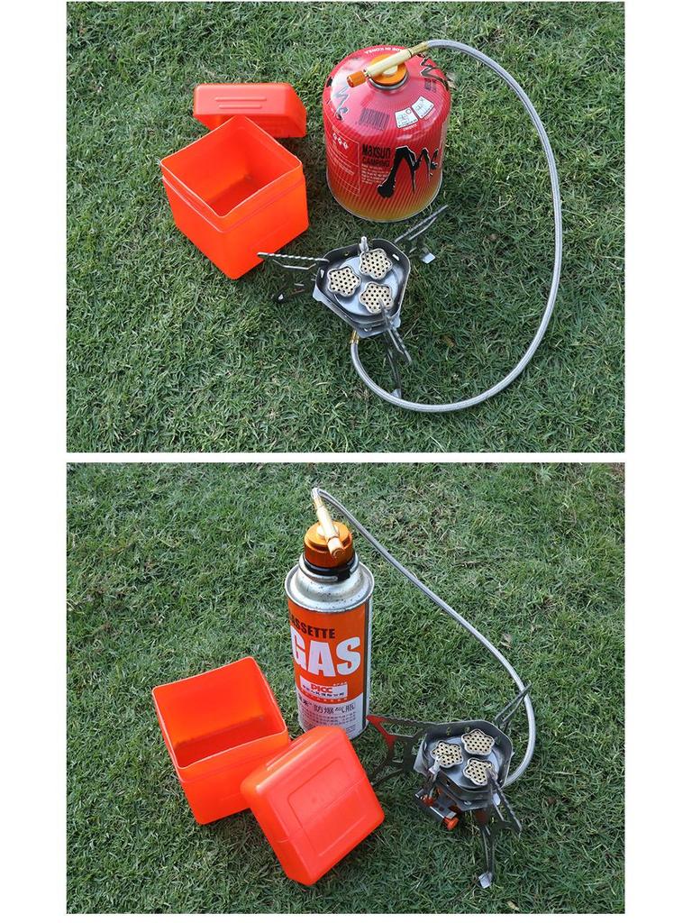 Outdoor Windproof Portable Camping Stove - High Mountain Fire Split Gas Burner