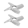2PCS Meat Grinder Cutting Blades Stainless Steel Universal Electric Meat Grinder Blades Replacement