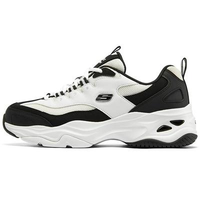 DLites 4.0 Tessuto Pelle Sintetica Basse Dad Sneakers Sneakers Donna Nero Bianco 149492-BKW