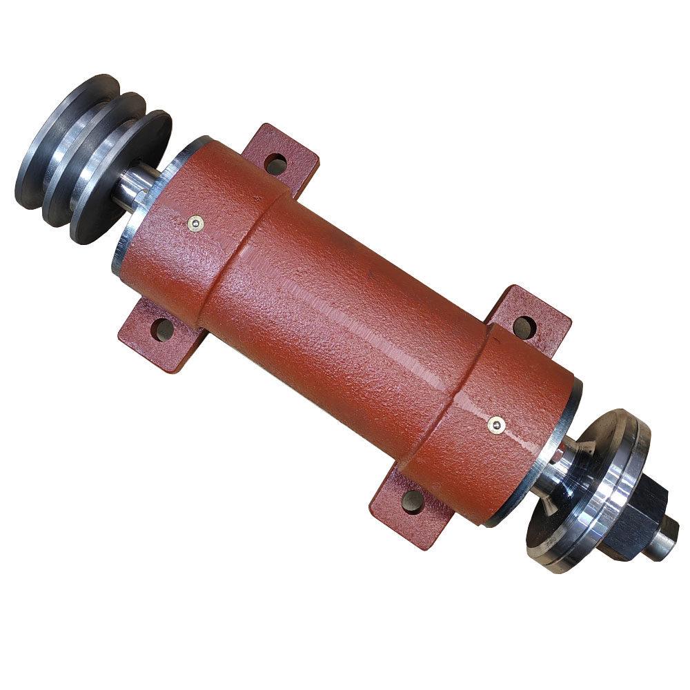 206 Wood Cutting Machine Spindle Bearing Housing: Sliding Table Saw Accessories & Base Assembly with Spindle Shaft & Sleeve