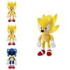 30cm Super Soft Sonic Shadow The Hedgehog Plush Dolls For Kids And Adults