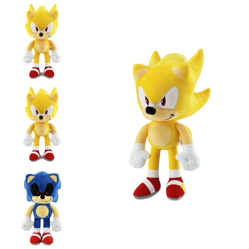 30cm Super Soft Sonic Shadow The Hedgehog Plush Dolls For Kids And Adults