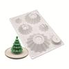 Bakeware Christmas Tree Cake Mold 3D Mousse Mold Soap Chocolate Mould  Christmas Decoration