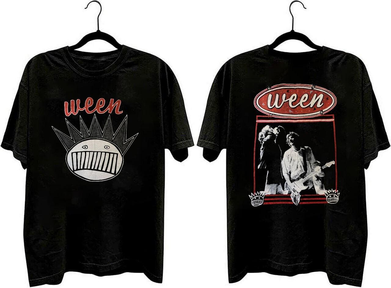 Vintage Ween band 2 sided black t-shirt gift for fan QT3890 XXXXL