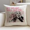 Timeless CCeline DionS Cushion Cover Pcs Linen Throw Pillow Covers X X Modern Home Decor