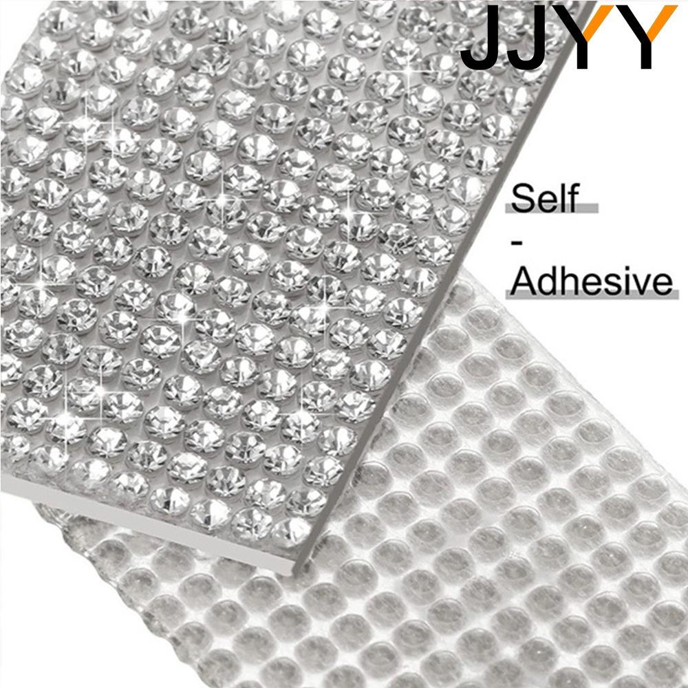1 Roll Shining Rhinestone Sticker Self Adhesive Diamond Sticker DIY Decorative Stickers 4 8 10 14 Rows for Crafts Scrapbooking