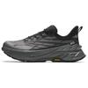 Taihang Abrasion Resistant Rebound Low Top Double Layer Nitrogen Technology Running Shoes Men's Black Gray Sneakers 112345588-3