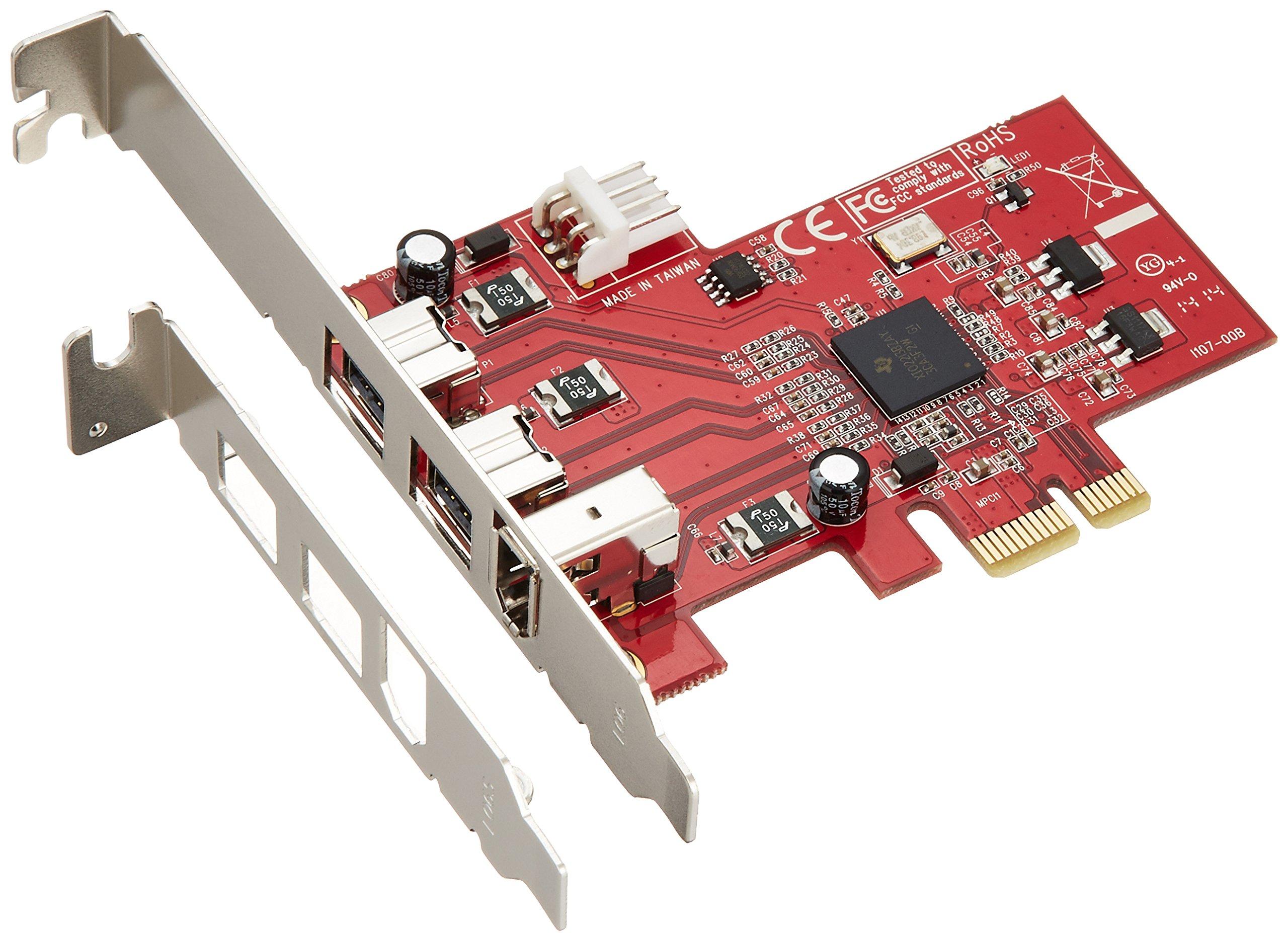 

interface board IEEE1394b LowProfile compatible Expert-oriented PCI-E IEEE1394B-PCIE