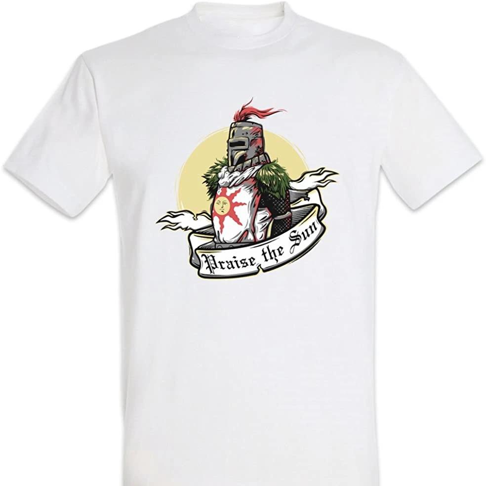 Praise The Sun Dark Soul Camiseta De Hombre TShirt Mens 100 Cotton Casual Tshirts Loose Top Size S3XL S
