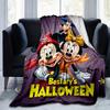 1PC Bestary's Halloween Special: 1pc Seasonal Decorative Blanket, Perfect for All Seasons, Home Decoration, Soft Flannel Throw Blanket, Versatile & Co