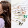 Elegant Butterfly Hair Clip for Women – Stylish Back-of-Head Clip and Side Bangs Accessory