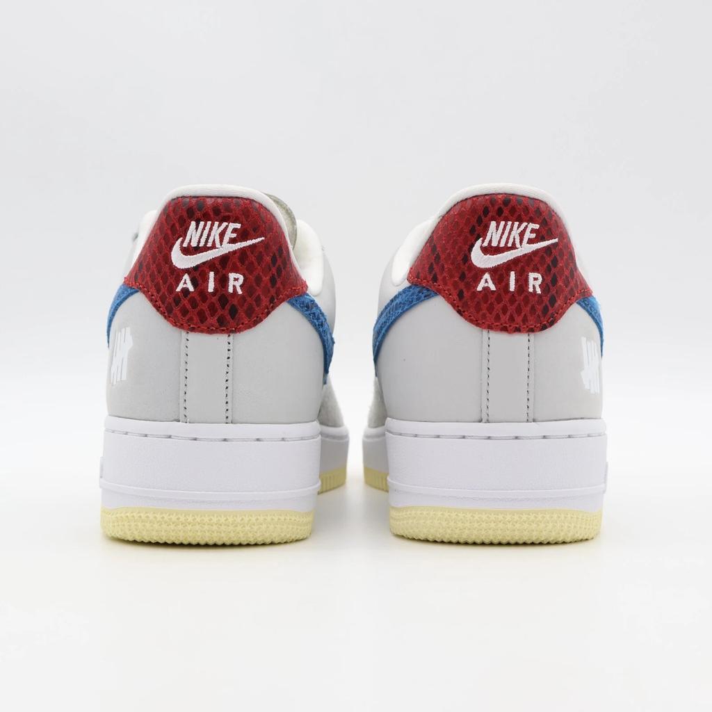 DM8461-001 Undefeated Nike Air Force 1 Low White 5 On It Dunk vs. AF1 (Men's)