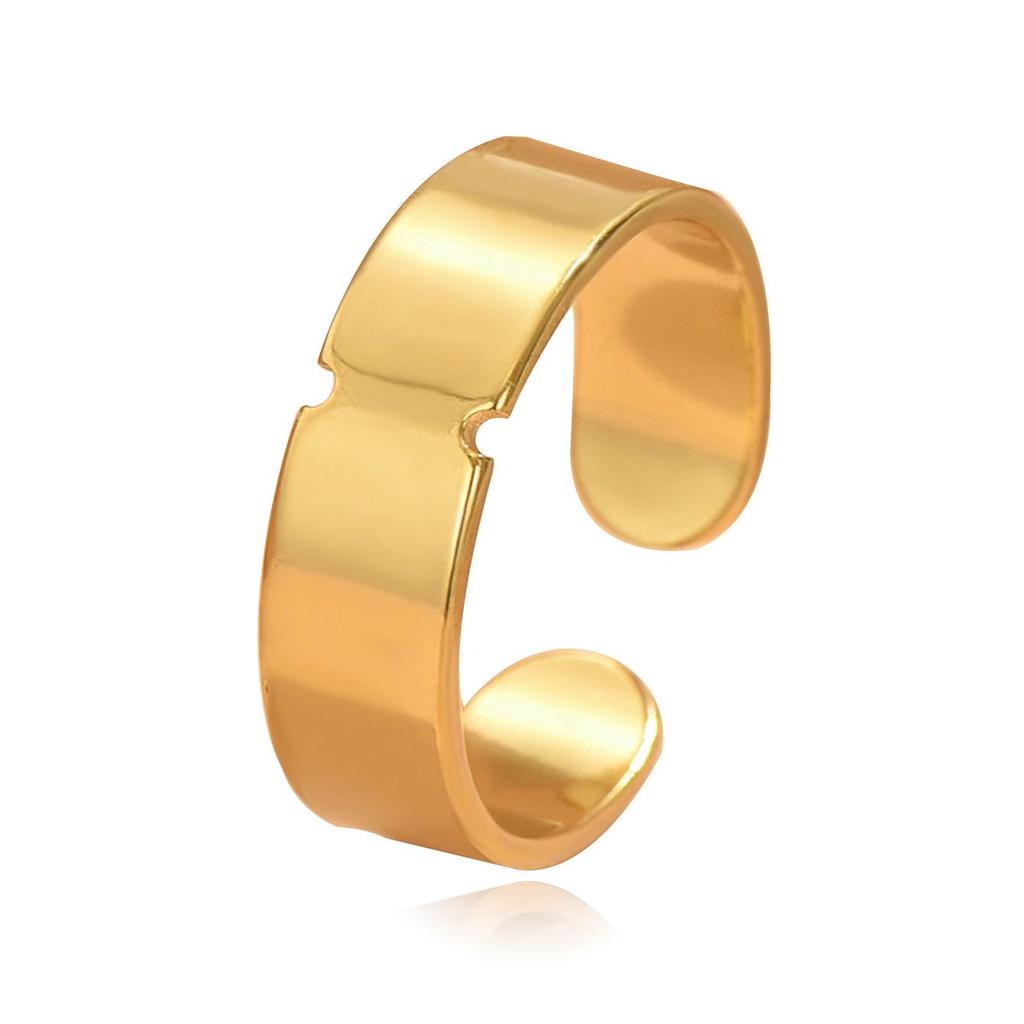 European Minimalist Stainless Steel Open Adjustable Unisex Pinky Ring – Boyfriend Style