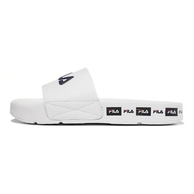 Quiet Slide Slippers Unisex White Korean Style 1SM01591D_100
