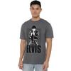 Elvis Presley Unisex Erwachsenen Leder T-Shirt