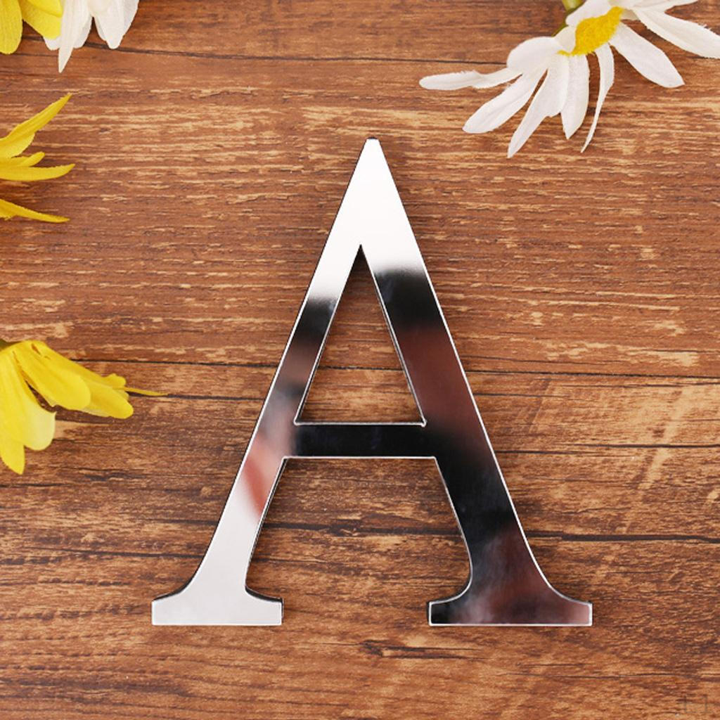 3d Door Sign Plate Diy Number Letter