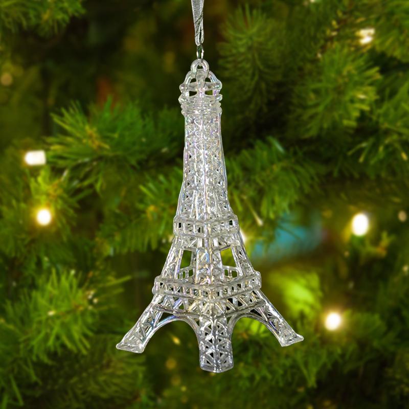 Xmas Tree Transparent Snowflake Hanging Ornaments Acrylic Pendant 2025 Christmas Decoration for Home Navidad Gifts New Year 2026