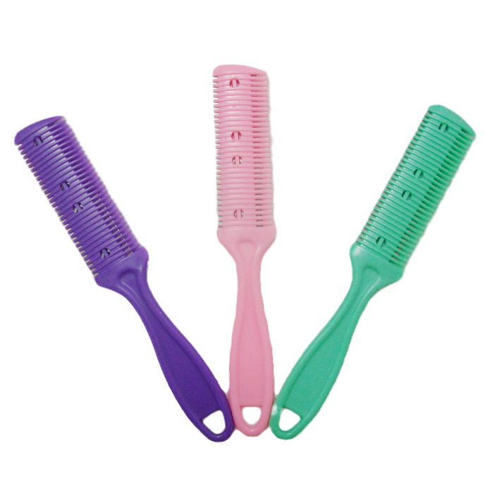 Premium Dual-Sided Hair Thinning Razor Comb with Stainless Steel Blades