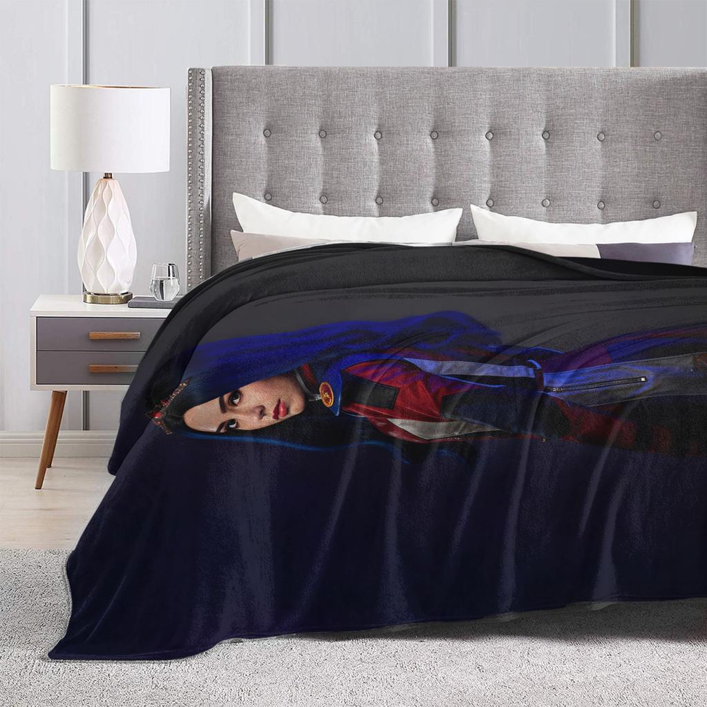 Actor Sofia Carson Blanket Quality Super Soft Throw Blanket Winter Camping Couch Chair Sofa Bed Graphic Bedspread